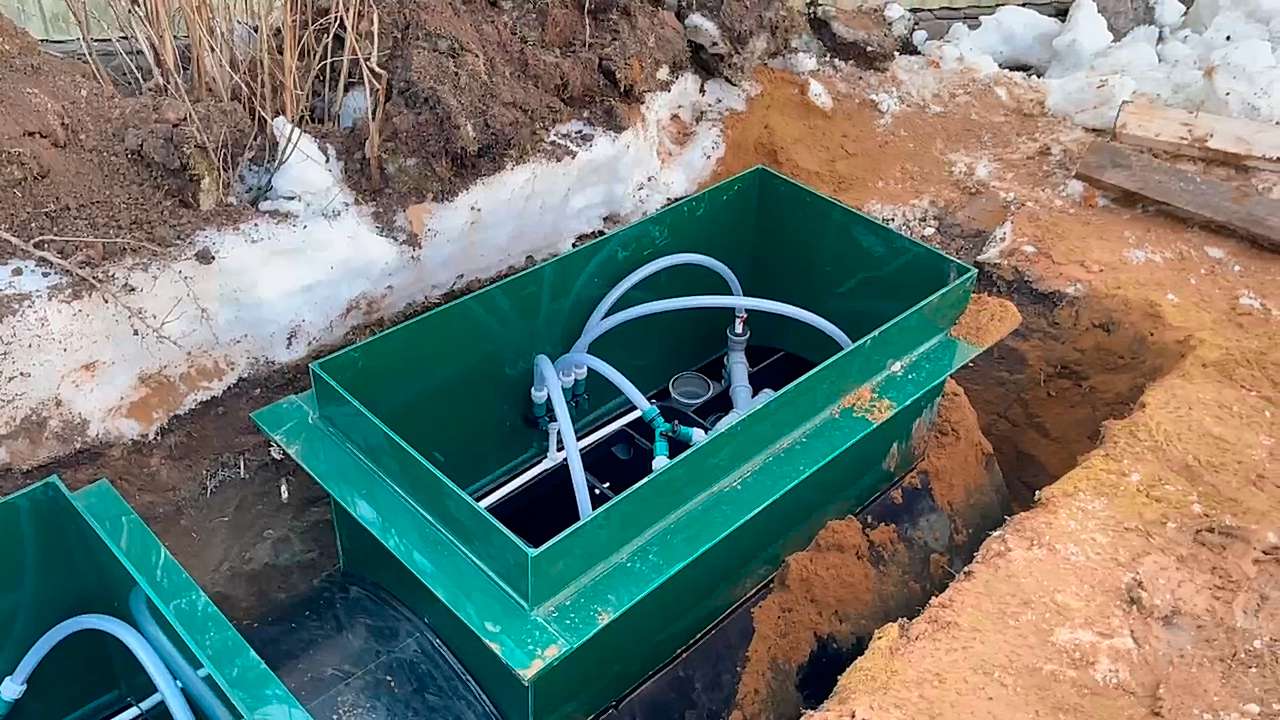 Септик для частного дома канализация под ключ